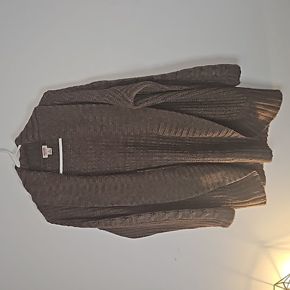 Mossimo Supply Company Cardigan Brown Small